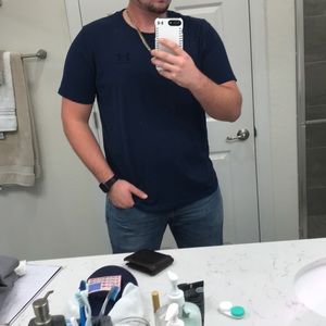 Navy Blue Under Armor HeatGear